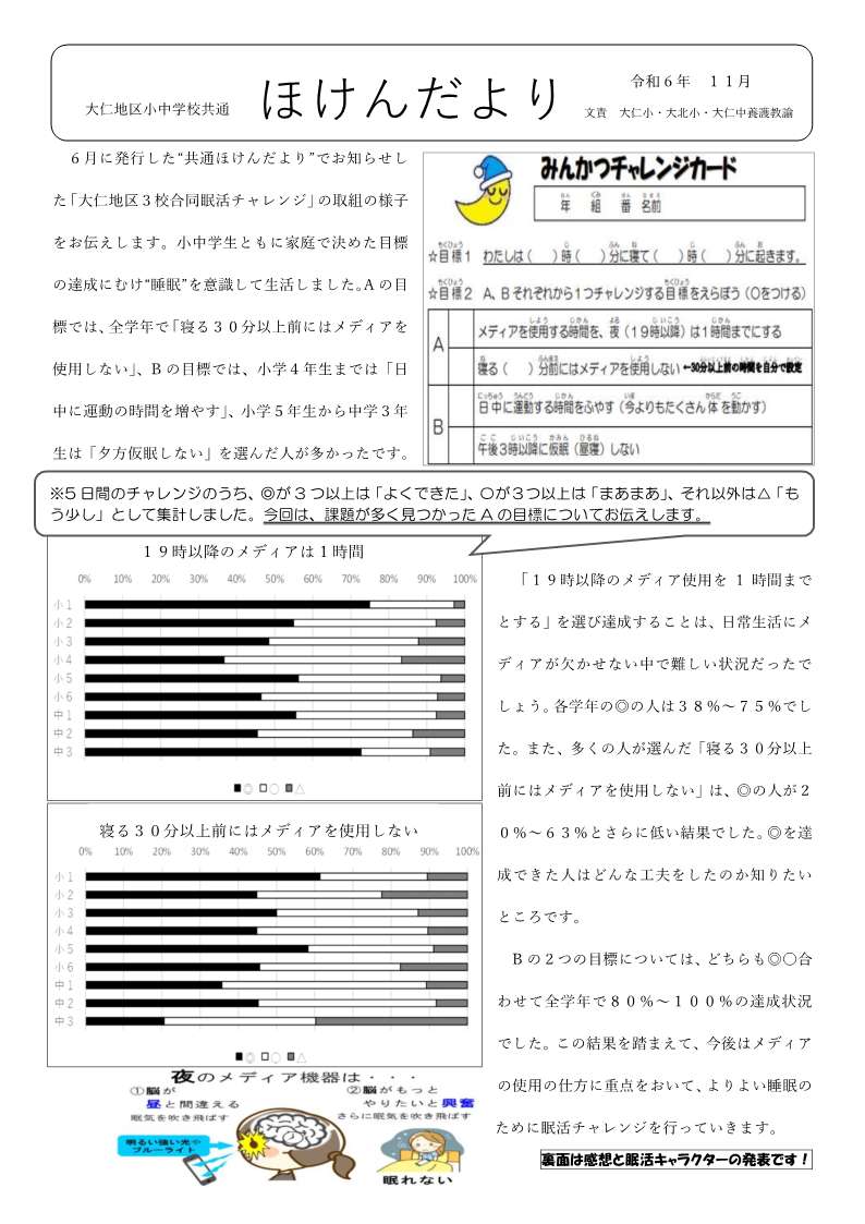 【R6１１月】大仁地区共通保健便り_1